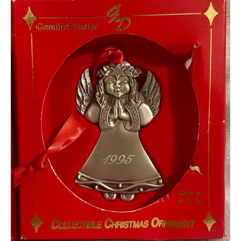 Gloria Duchin, Inc. Genuine Pewter Christmas Ornaments